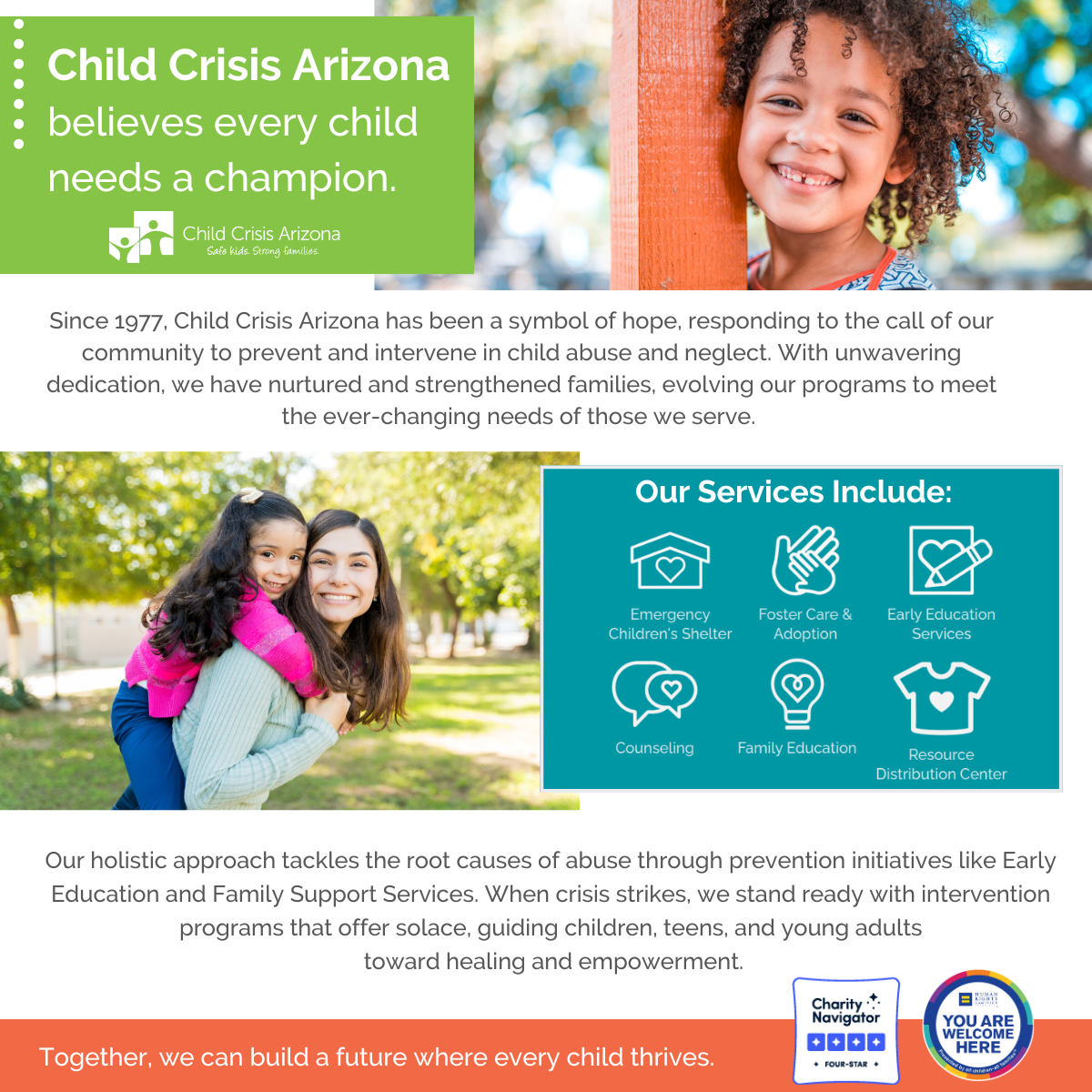 Qualified Foster Care Organization - AZ Tax Credit Funds