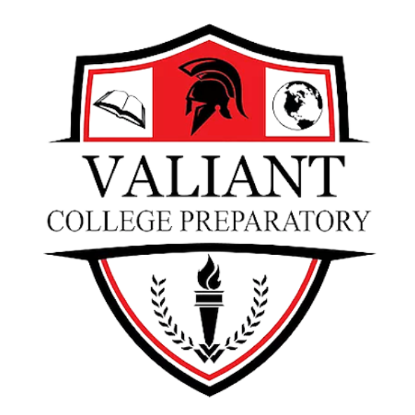 Valiant College Preparatory Logo - Transparent